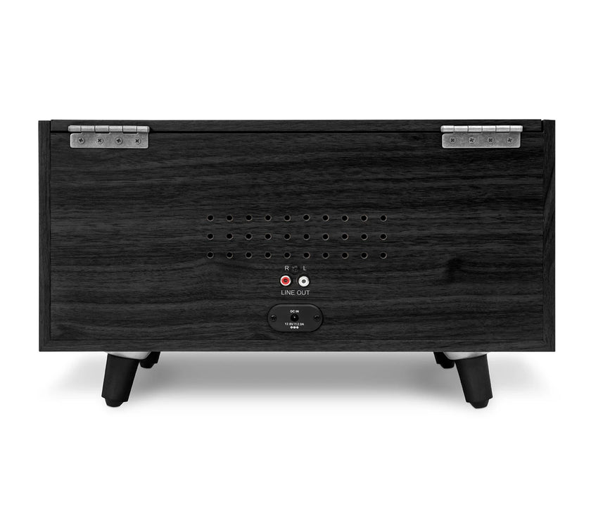 Victrola Century with Clock - Black