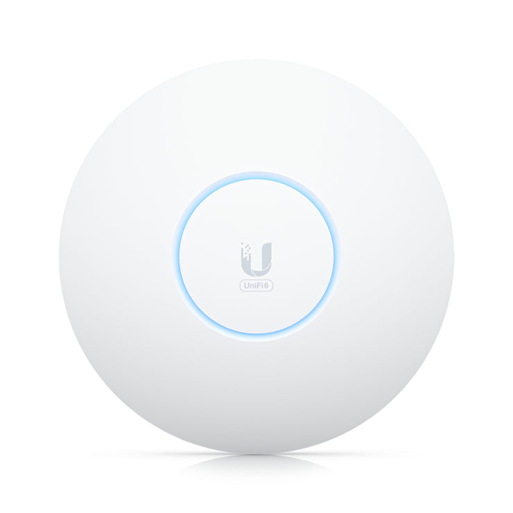 Ubiquiti UniFi U6 - Radio access point - Wi-Fi 6E - 2.4 GHz 5 GHz 6 GHz - wall ceiling mountable