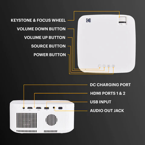 KODAK FLIK X10 HD PROJECTOR