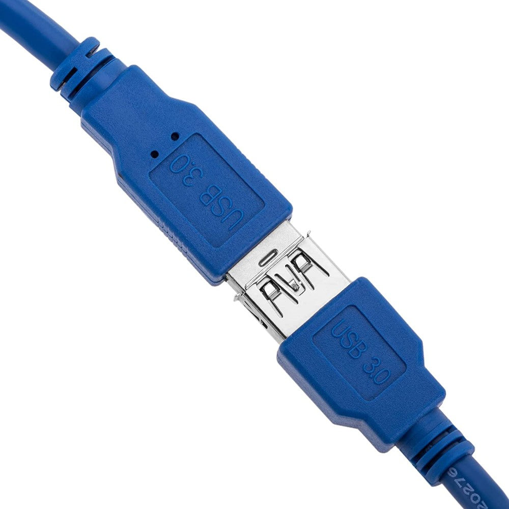 CDL 3mtr USB 3.0 A M - A F Blue