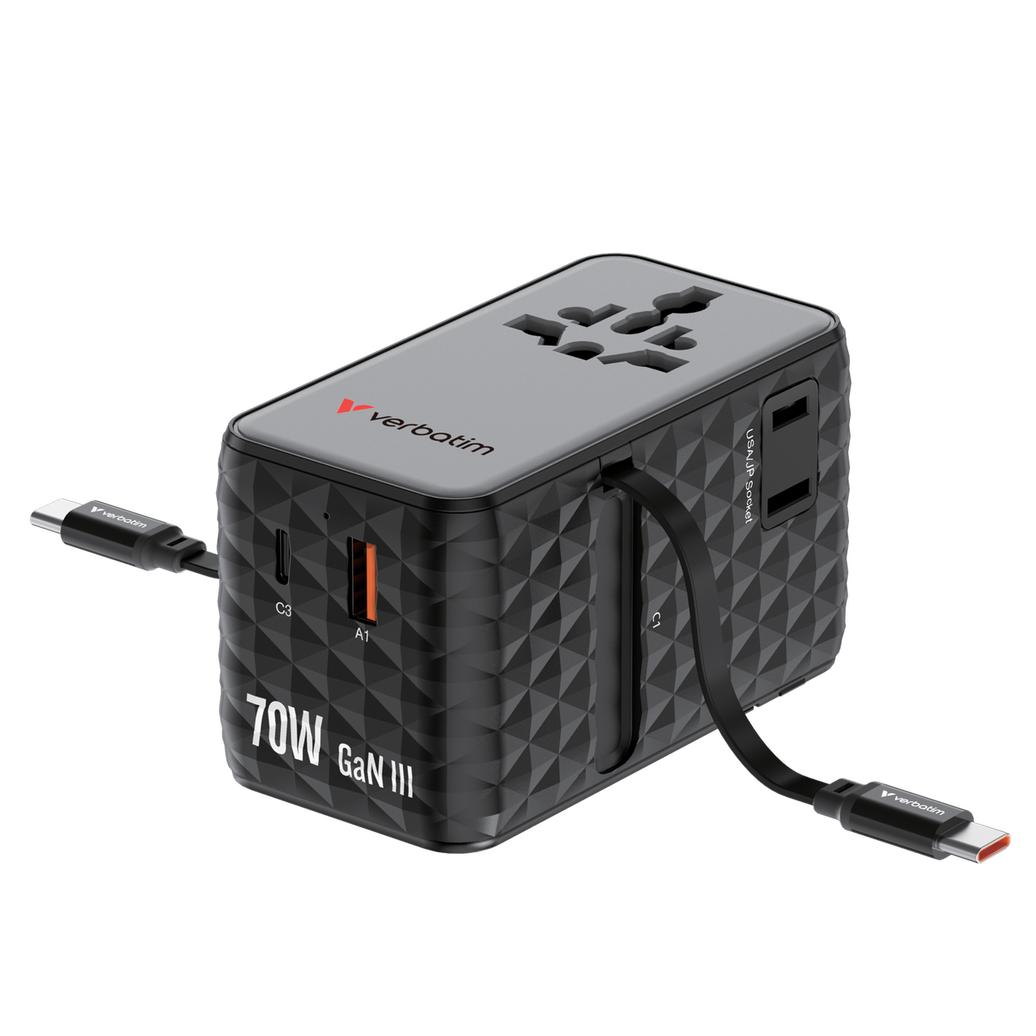 Verbatim Charge n Travel 70W GaN III
