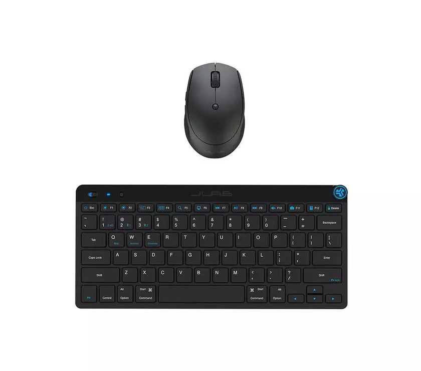 JLAB Go Bungle Wireless 2.4G USBA Dongle & Bluetooth Keyboard & Mouse set - Multi Device
