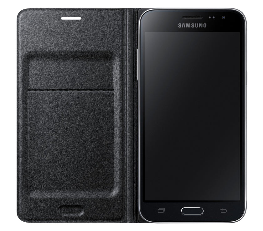 Samsung Galaxy J3-16 Flip Wallet Black