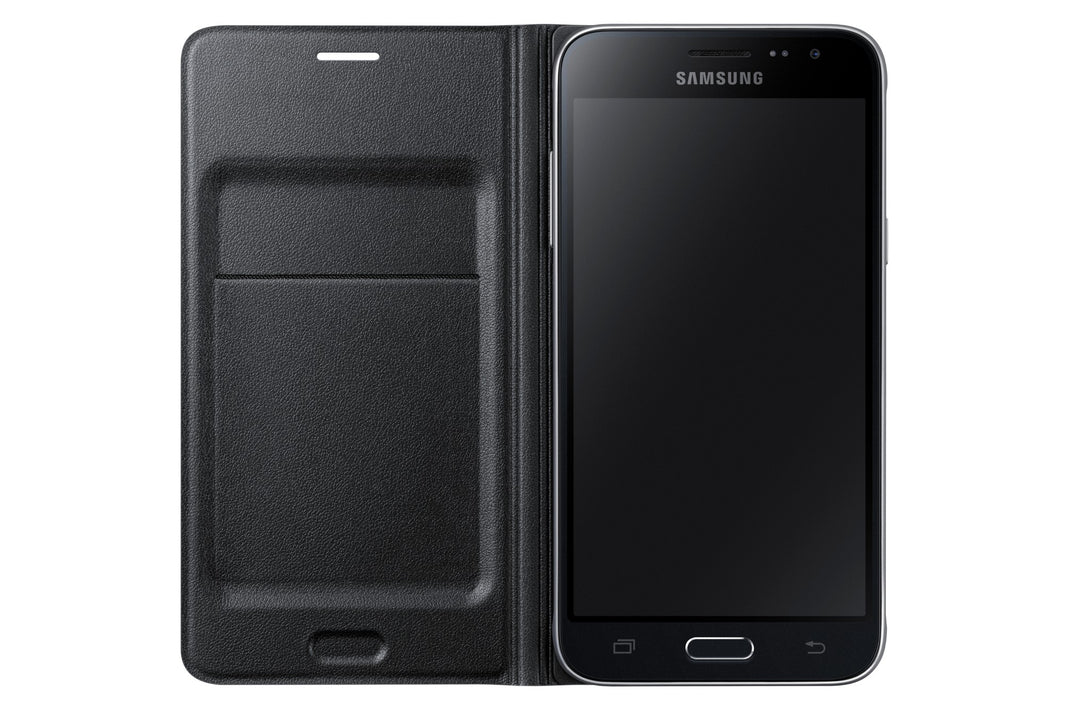 Samsung Galaxy J3-16 Flip Wallet Black