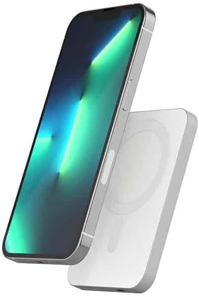 Epico 5K Magnetic Wireless Power Bank - Silver