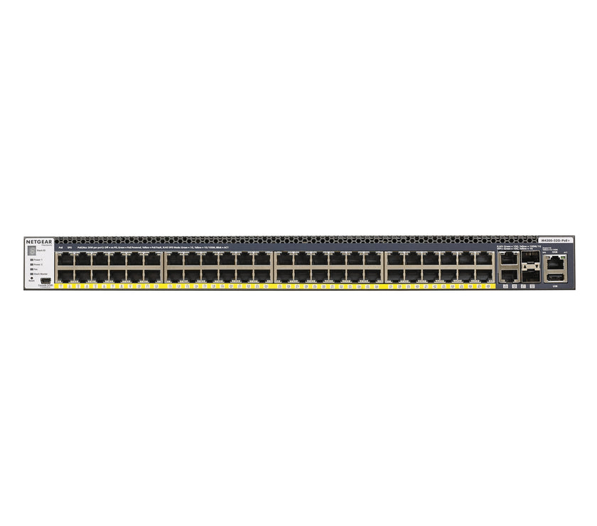 NETGEAR M4300-52G-POE+ MANAGED SWCH APS550W