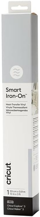 Cricut Smart Iron-On SILVER 3FT EMEA