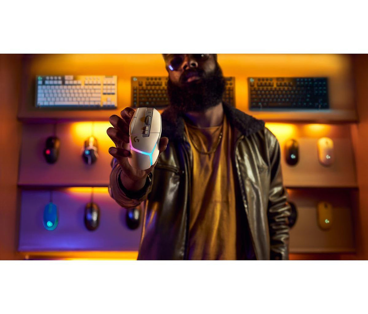 Logitech G502 X Plus - White/Premium
