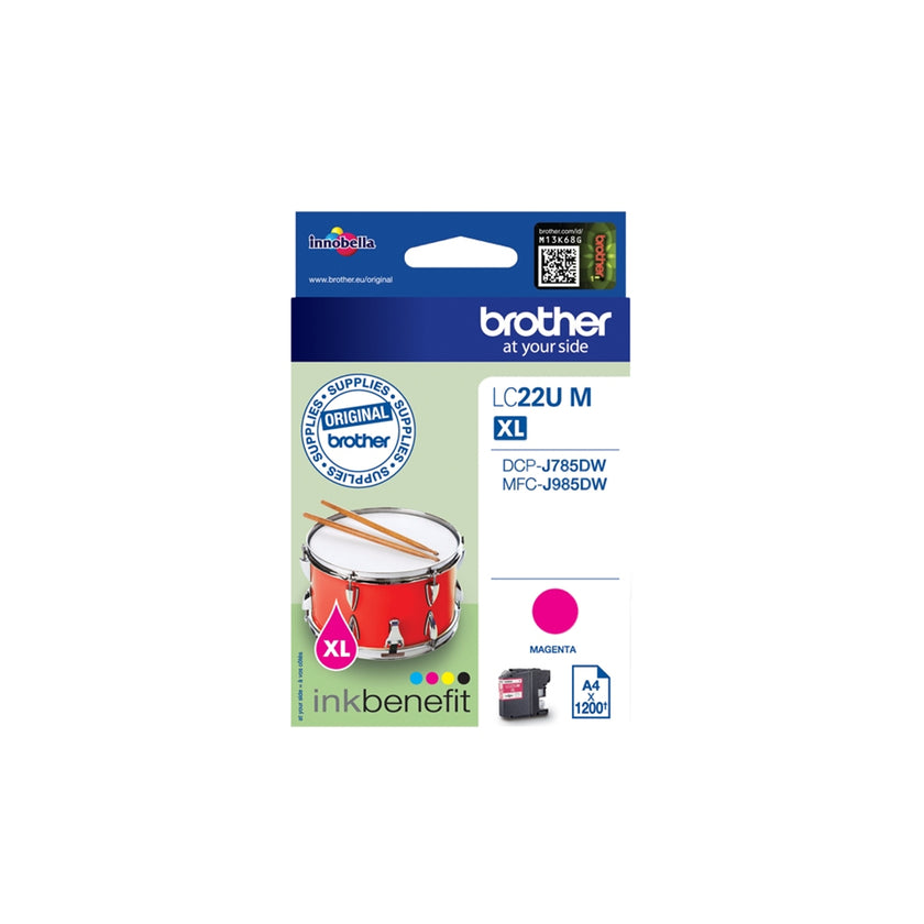 Brother Magenta Super High Yield Ink Cartridge - 1200 pages
