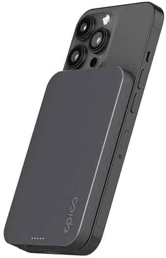 Epico 5K Magnetic Wireless Power Bank - Grey