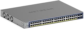 NETGEAR 48P GE SMART SWTH W/10G SFP+ (GS752TXV3)