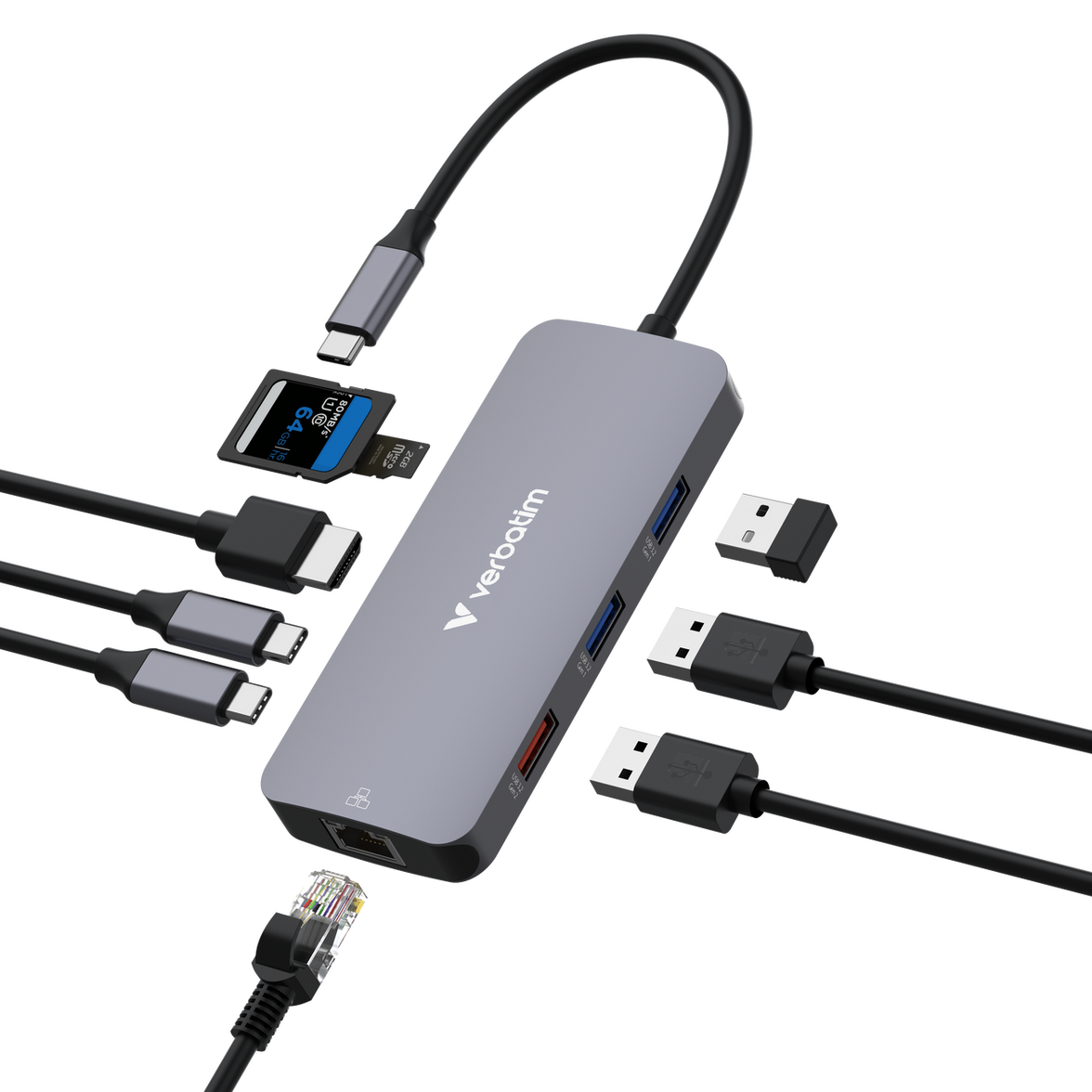 Verbatim USB-C Pro Multiport Hub