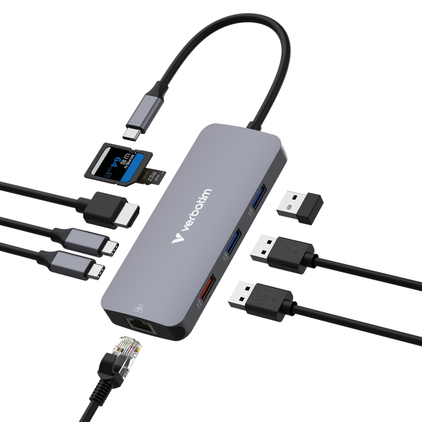 Verbatim USB-C Pro Multiport Hub