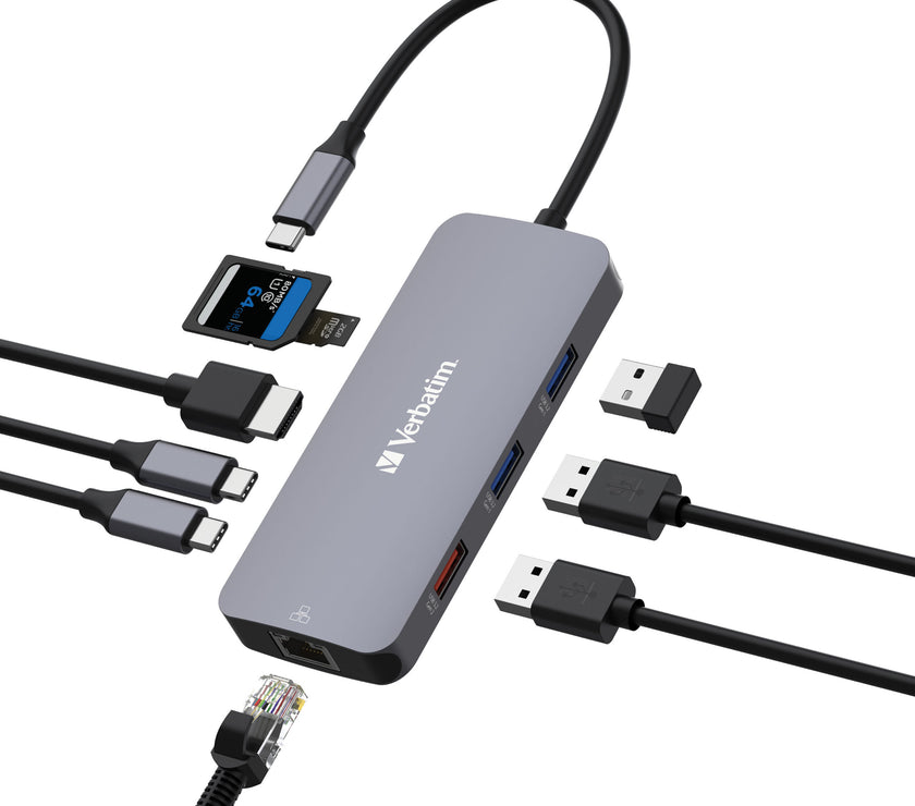 Verbatim USB-C MULTIPORT HUB GIG
