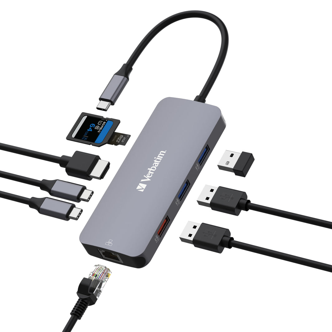 Verbatim USB-C MULTIPORT HUB GIG