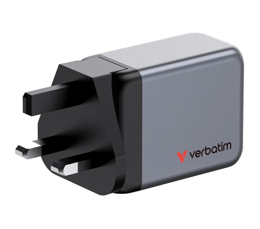 Verbatim 65W 3-Port GaN Wall Charger