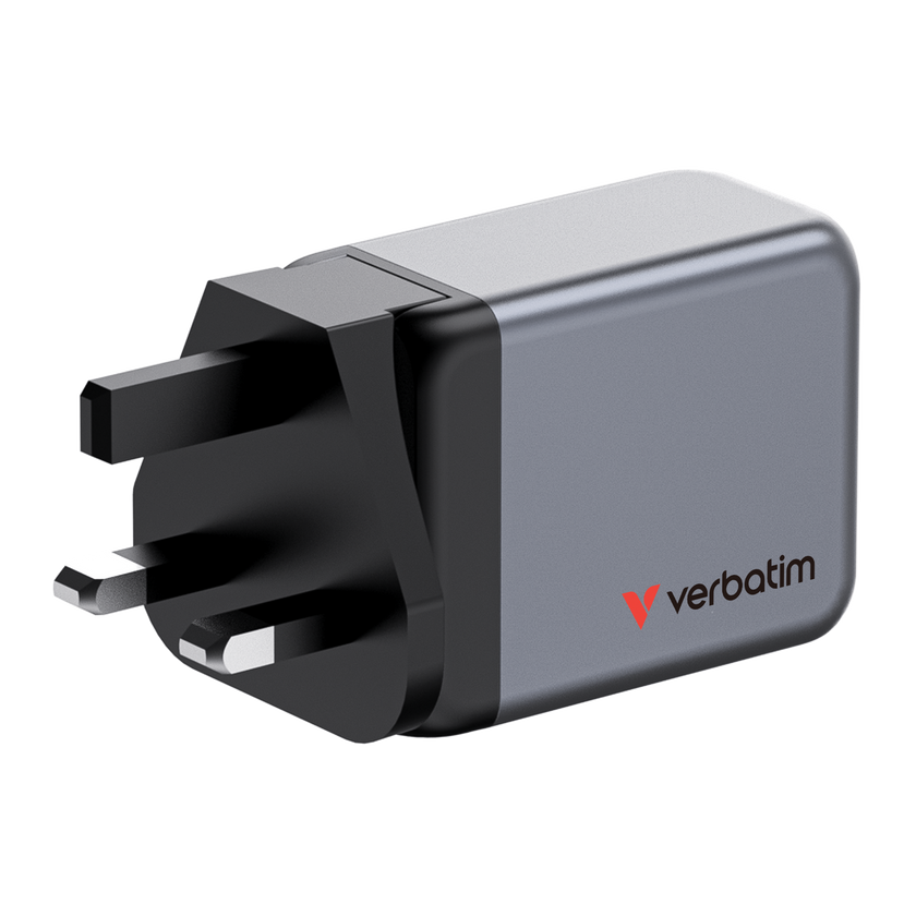 Verbatim 65W 3-Port GaN Wall Charger