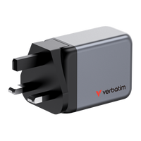 Verbatim 65W 3-Port GaN Wall Charger
