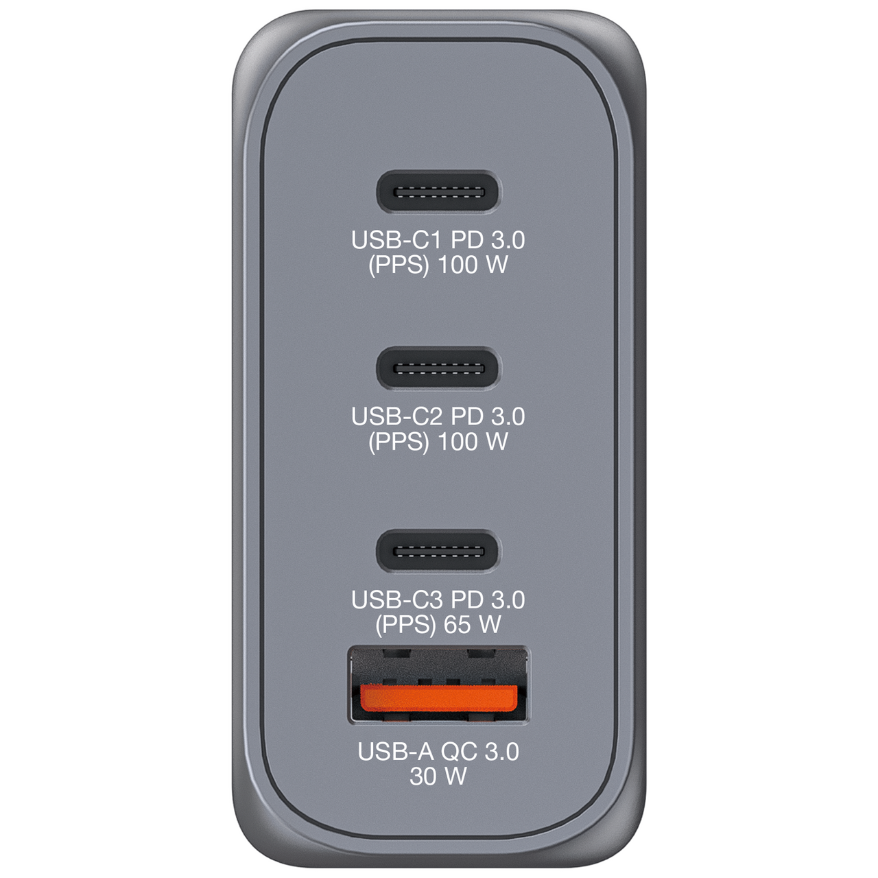 Verbatim GNC-100 GaN Charger 4 100W USB