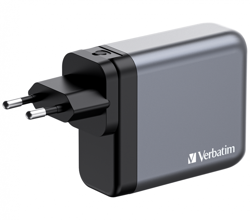Verbatim GNC-140 GaN Wall Charger 4 140W USB