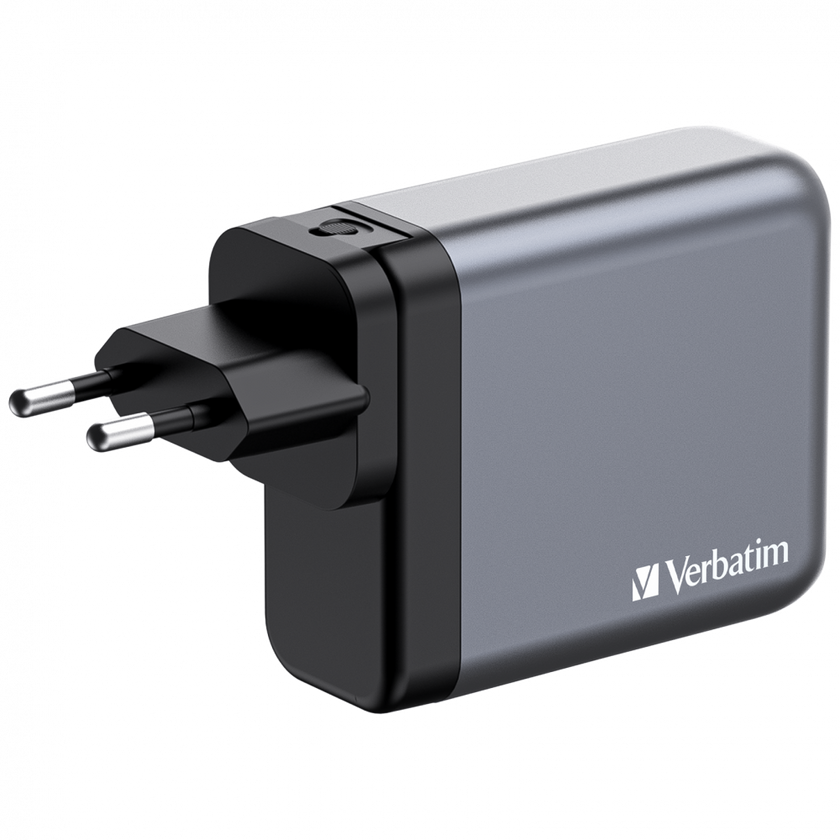 Verbatim GNC-140 GaN Wall Charger 4 140W USB