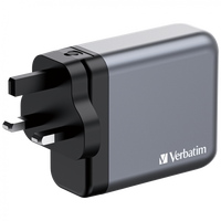 Verbatim GNC-140 GaN Wall Charger 4 140W USB