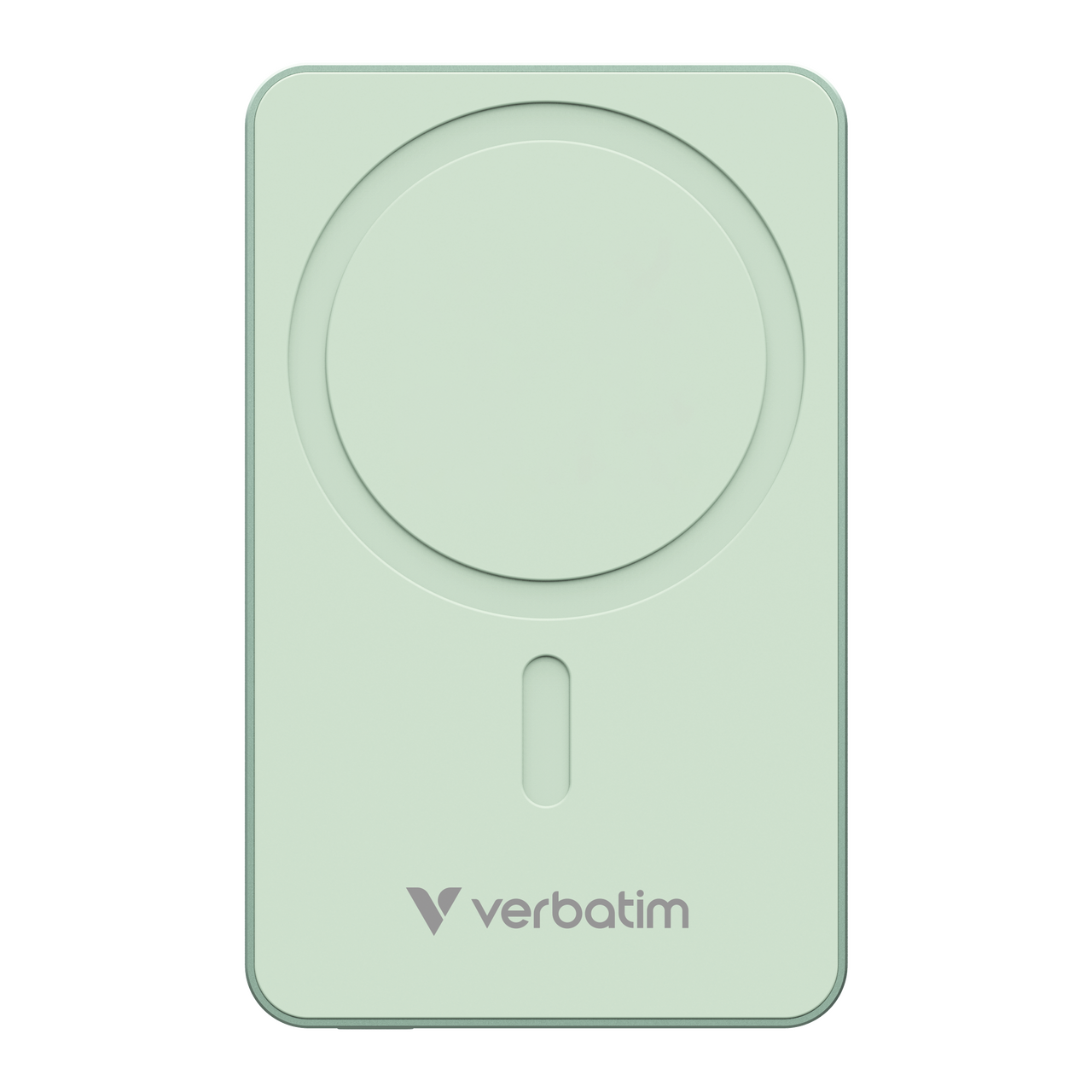 Verbatim Charge 'n' Go Essentials Power Bank 10000mAh Magnetic Wireless Charging - Green