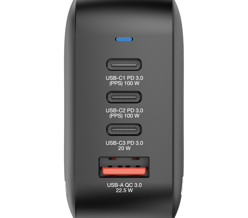 Verbatim Mini GaN Wall Charger 100W 4 Port