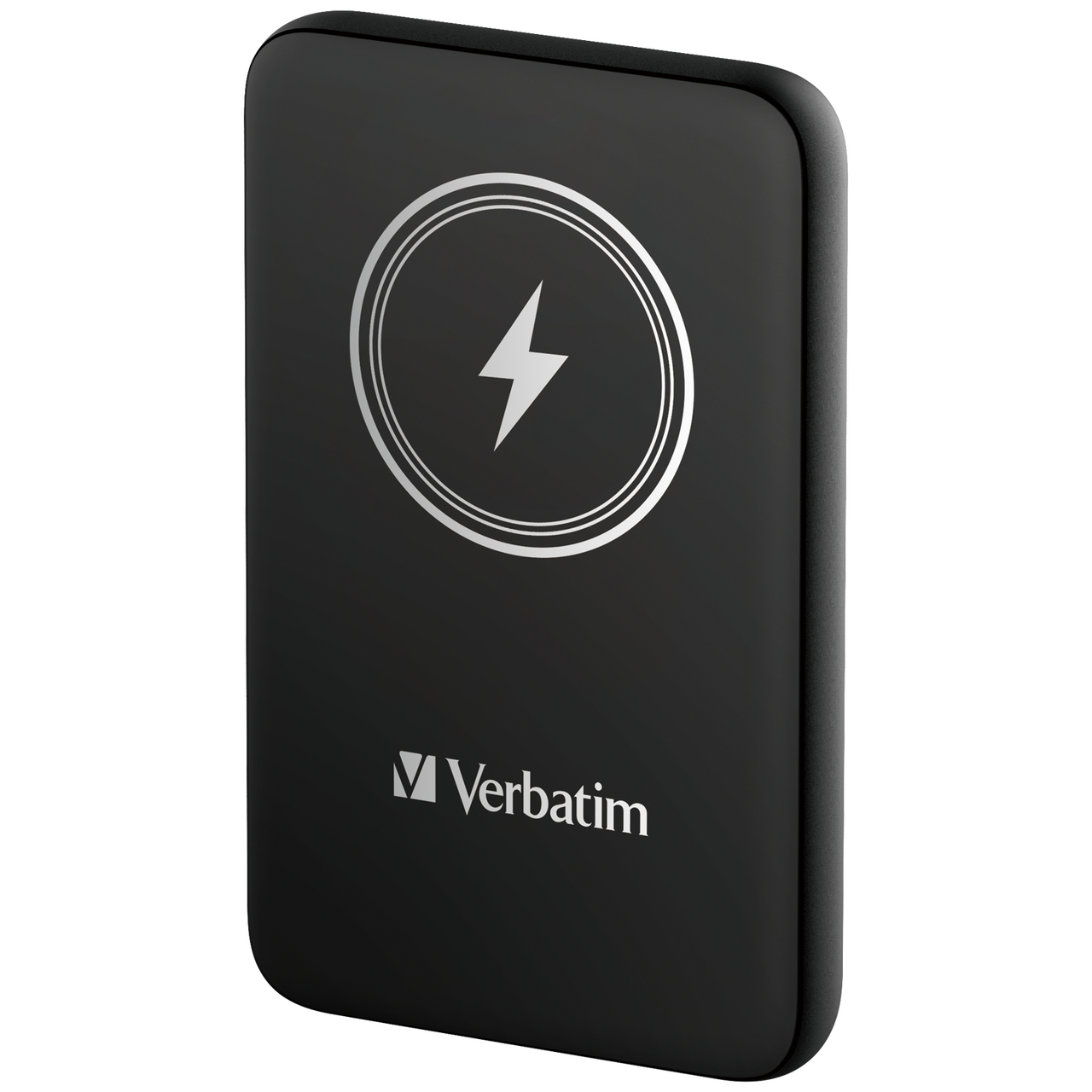 Verbatim Charge 'n' Go Power Bank 10000mAh Magnetic Wireless Charging - Black