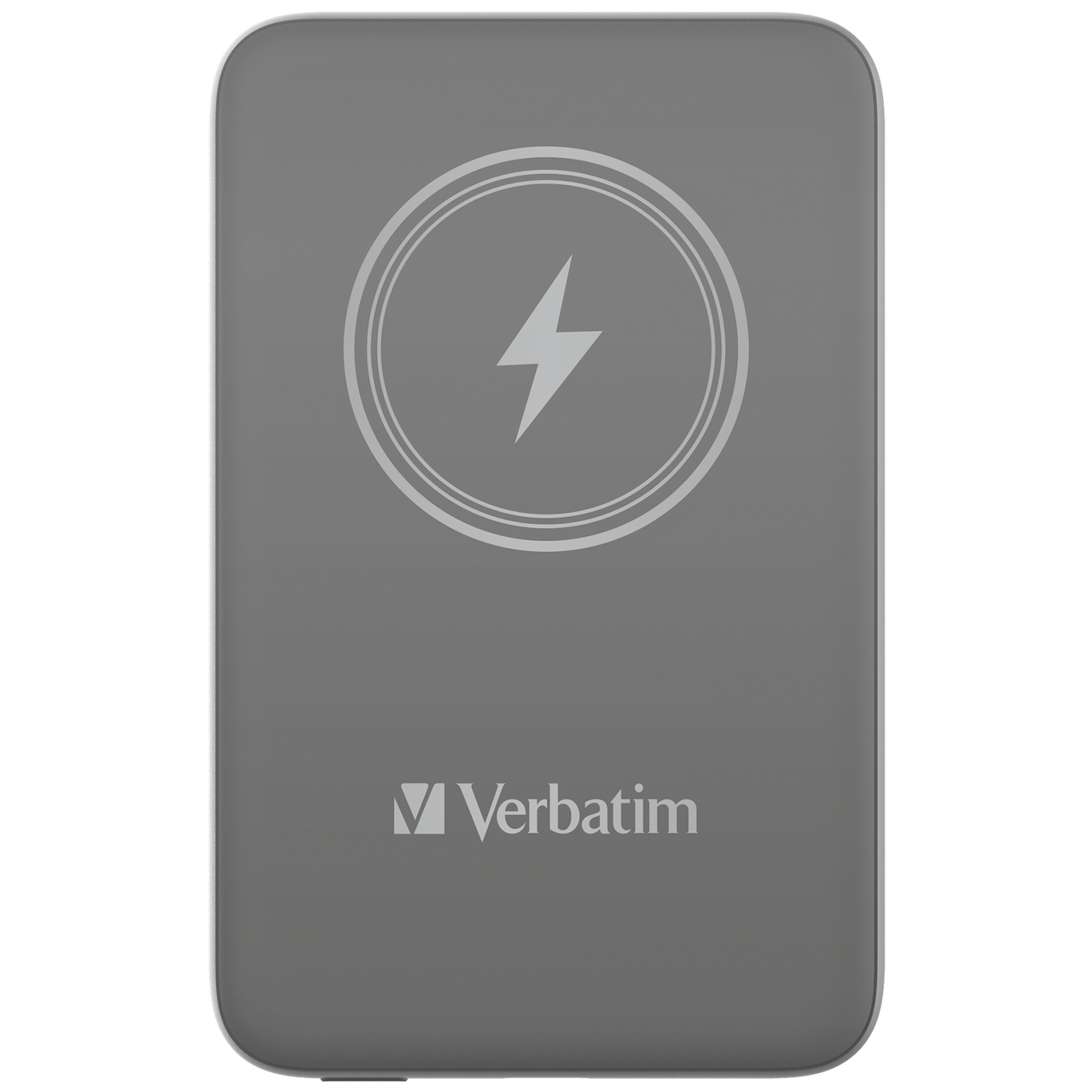 Verbatim Charge 'n' Go Power Bank 10000mAh Magnetic Wireless Charging - Grey