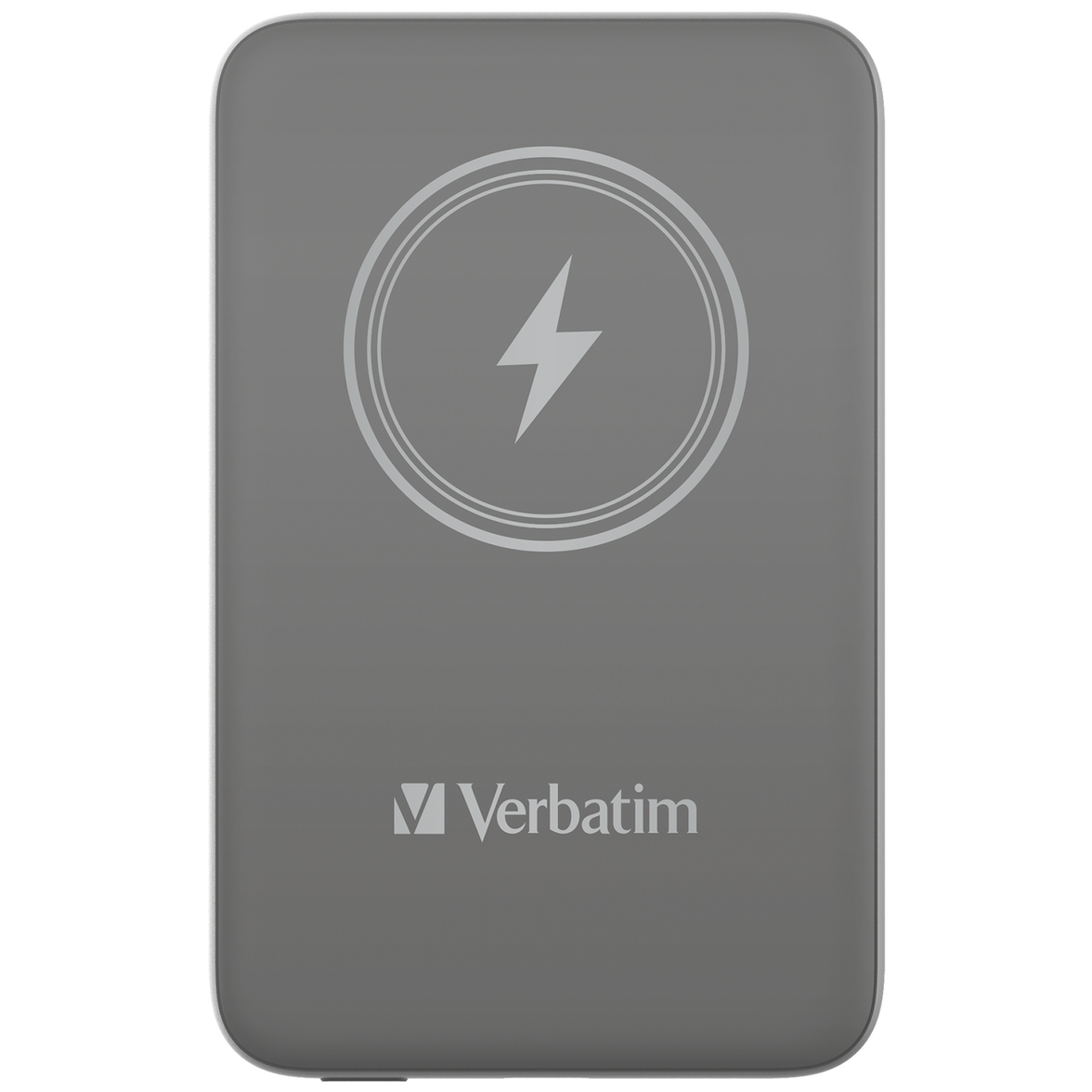Verbatim Charge 'n' Go Power Bank 10000mAh Magnetic Wireless Charging - Grey