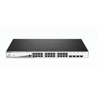 D-Link 28-Port Gigabit PoE+ Smart Switch including 4 SFP Ports