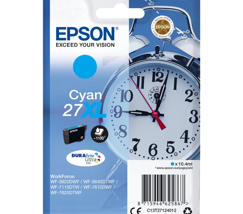 27XL Cyan Ink