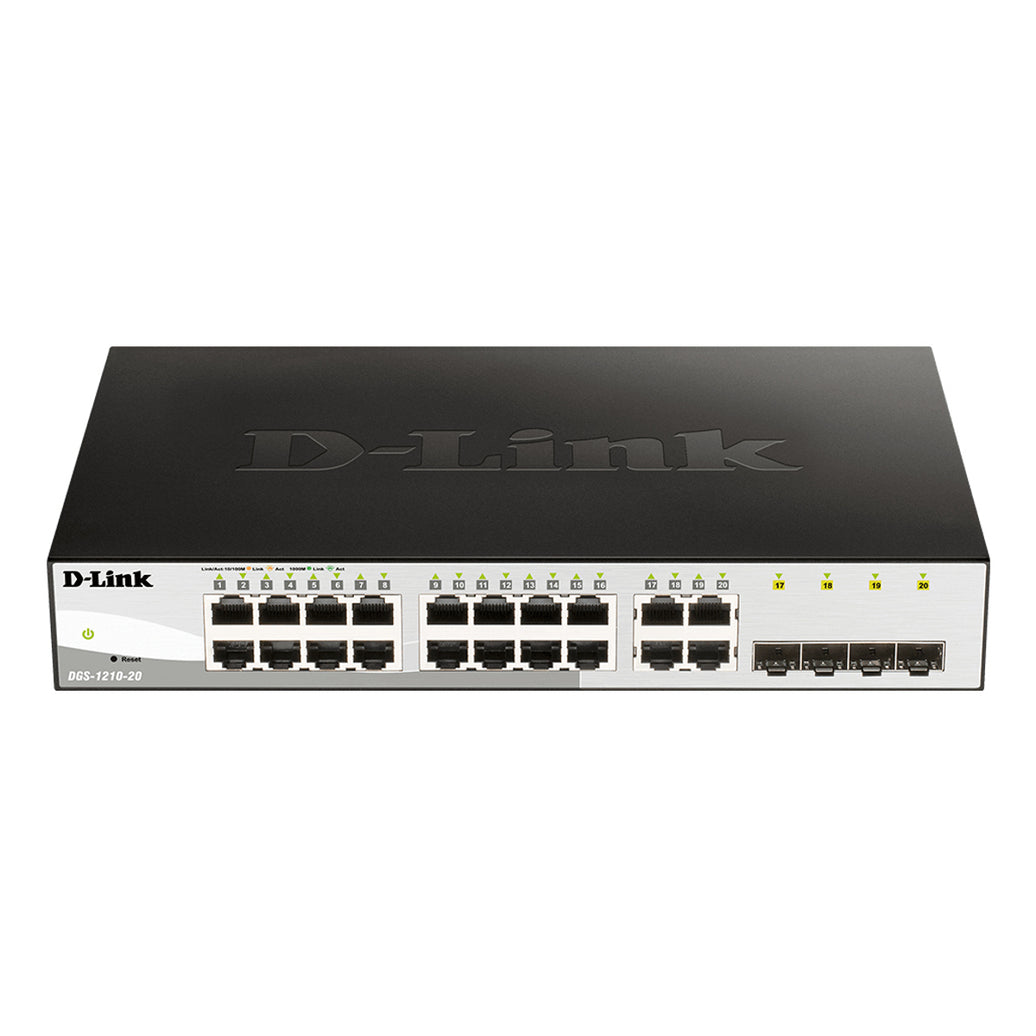 D-Link 16 10/100/1000 Base-T port