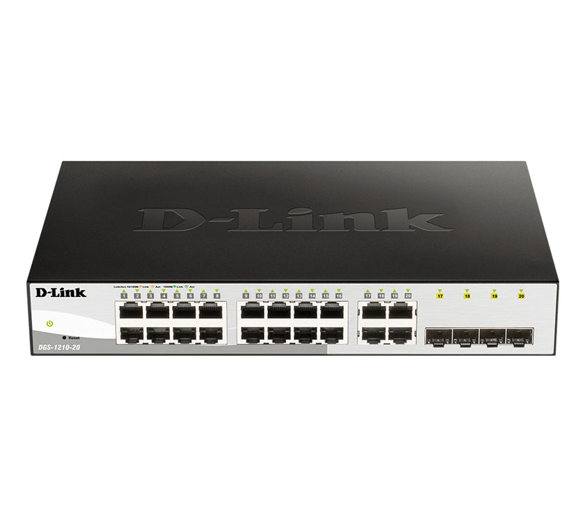 D-Link 16 10/100/1000 Base-T port