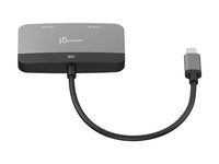 J5CREATE 8K USB-C TO DUAL HDMI ADAPTER