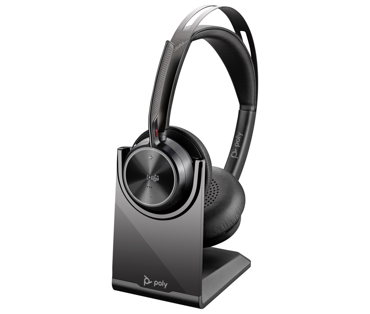 Poly Voyager Focus 2-M Microsoft Teams Certied with charge stand Headset (77Y90AA)