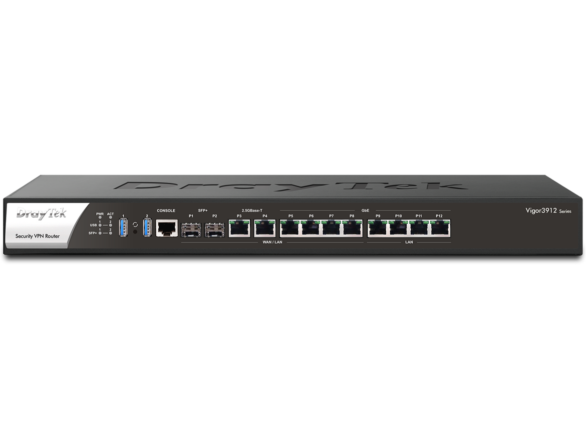 DrayTek Vigor3912 MultiWAN 10G Router