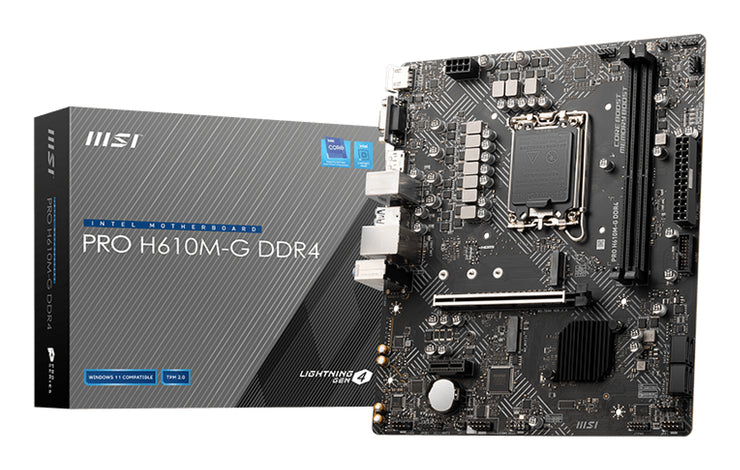 MB INT 1700 PRO H610M-G DDR4 ATX