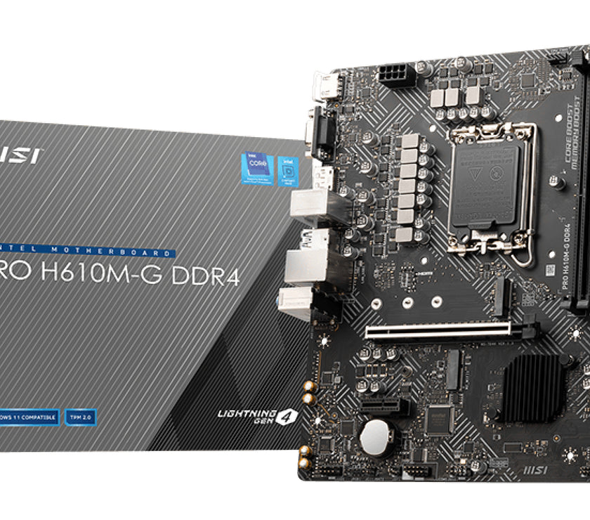 MB INT 1700 PRO H610M-G DDR4 ATX