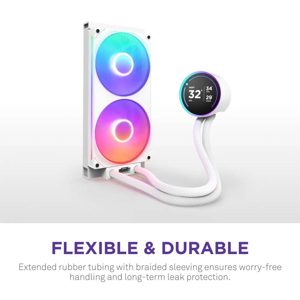 NZXT KRAKEN ELITE 280 RGB CPU COOLER WHT