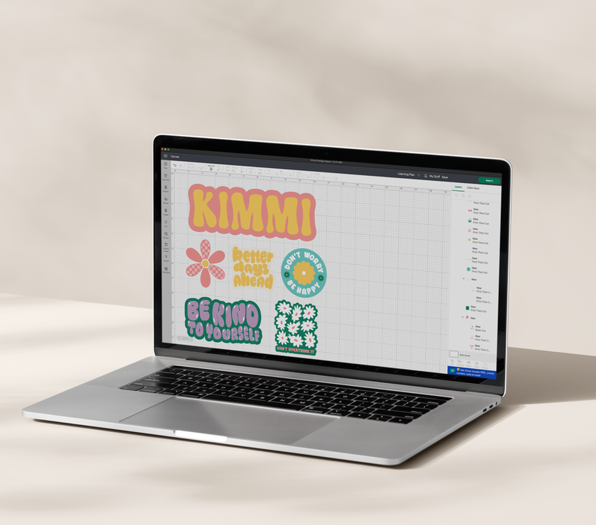 Cricut Printable Sticker Paper A4 24 White