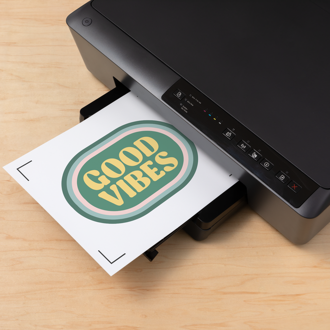 Cricut Printable Iron-On Bright Fabric A4 5