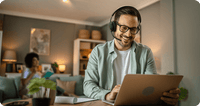 Yealink WH68 Hybrid Teams Dual Ear DECT Headset