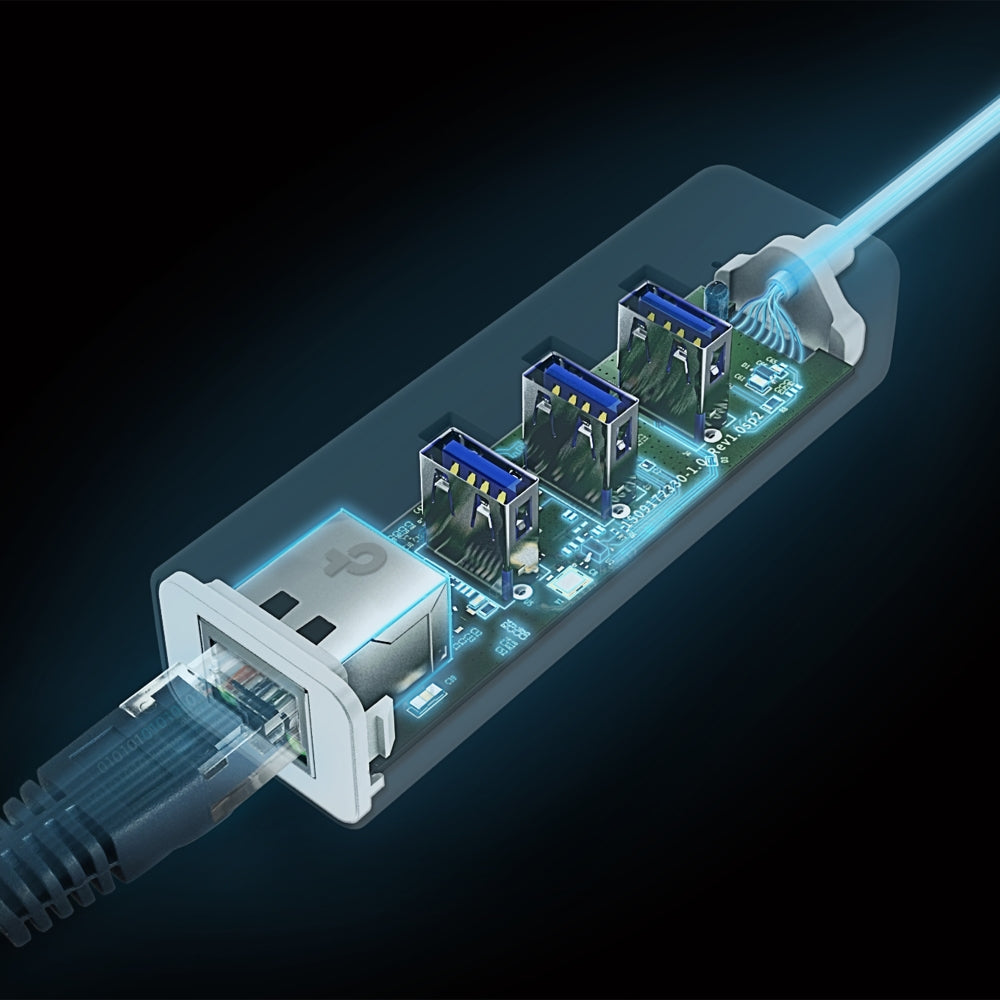 TP-LINK USB/C 3-port gb ethernet Adapter