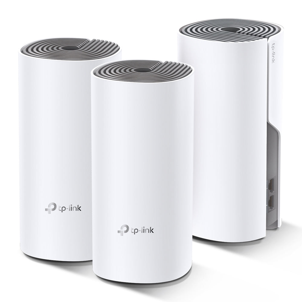 TP-Link Deco E4 - Wi-Fi system - (3 routers) - mesh - Wi-Fi 5 - Dual Band (pack of 3)