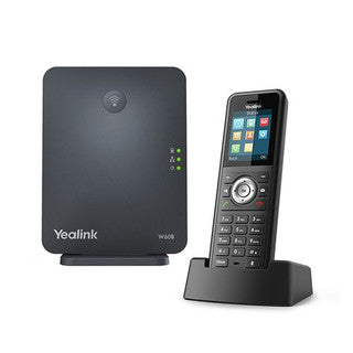 Yealink W69P Ruggedized DECT IP phone system (W60B + W59R) - EOL