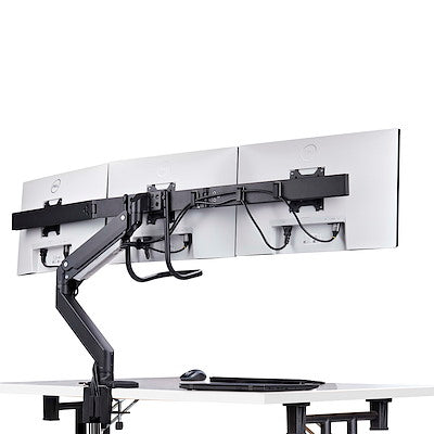 Triple Monitor Desk Mount 27in Screens