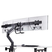 Triple Monitor Desk Mount 27in Screens