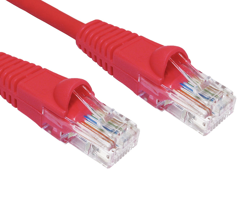 CDL 2m Snagless Cat5e LSZH Red
